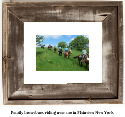 family horseback riding near me in Plainview, New York